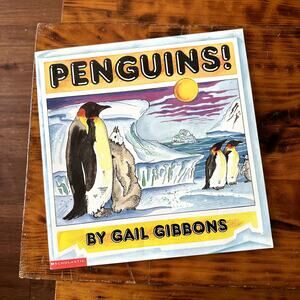 Vintage 1999 Scholastic Penguins! Paperback Book